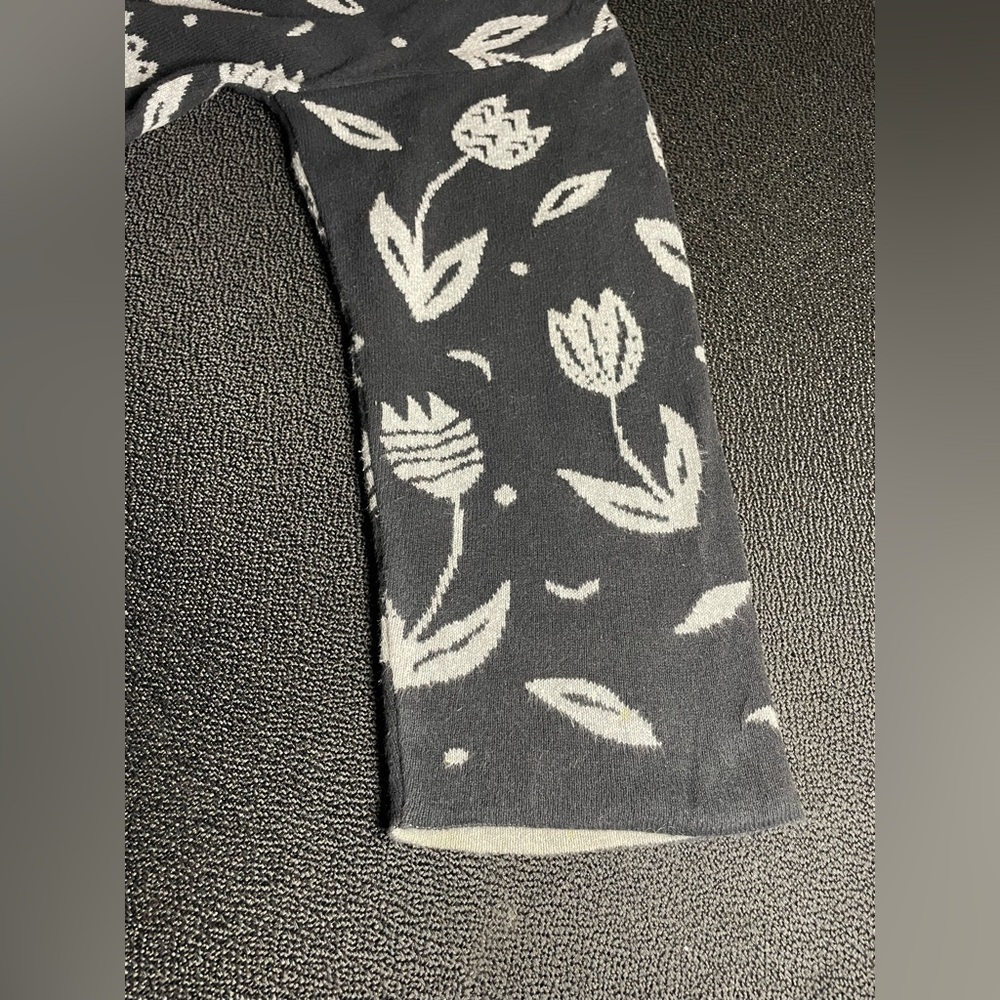 Gudrun Sjoden black / grey Violin Jumper 100% Cotton Tulip Festival Boho sz S - Picture 6 of 14
